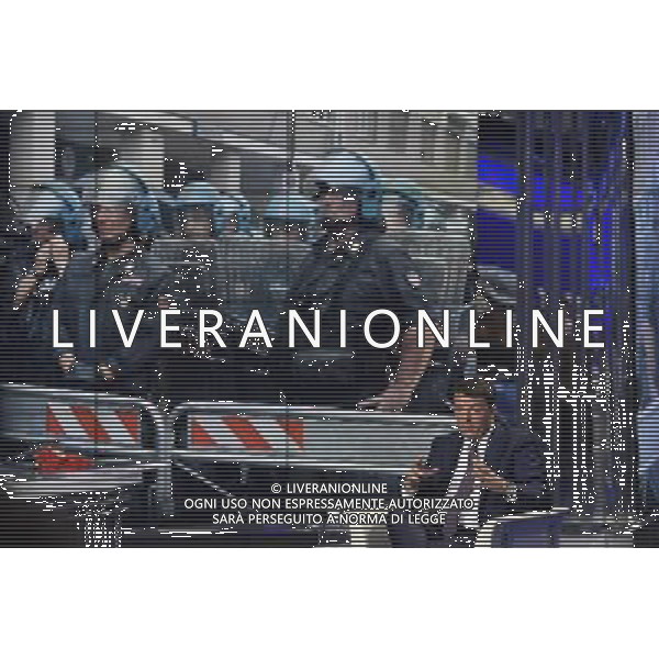 Trasmissione televisiva \'Porta a Porta\' - Roma 09 settembre 2014 nella foto Matteo Renzi ©Corradetti/Agenzia Aldo Liverani sas