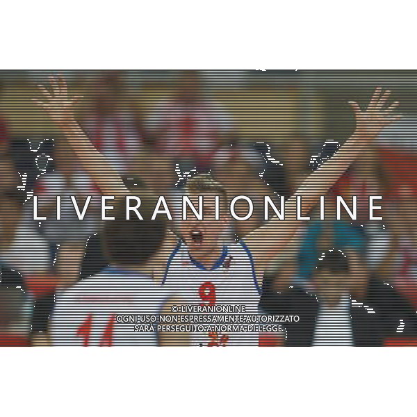 10.09.2014 LODZ , ATLAS ARENA , SIATKOWKA , SIATKA , MISTRZOSTWA SWIATA W SIATKOWCE MEZCZYZN 2014 , 2. FAZA TURNIEJU , GRUPA F ( VOLLEYBALL , FIVB MEN\'S VOLLEYBALL WORLD CHAMPIONSHIP 2014 , ROUND 2 , POLL F ) MECZ SERBIA - WLOCHY ( GAME SERBIA - ITALY ) NZ NIKOLA JOVOVIC RADOSC FOTO RADOSLAW JOZWIAK / CYFRASPORT/NEWSPIX.PL --- Newspix.pl AG ALDO LIVERANI SAS ONLY ITALY *** Local Caption *** www.newspix.pl mail us: info@newspix.pl call us: 0048 022 23 22 222 --- Polish Picture Agency by Ringier Axel Springer Poland