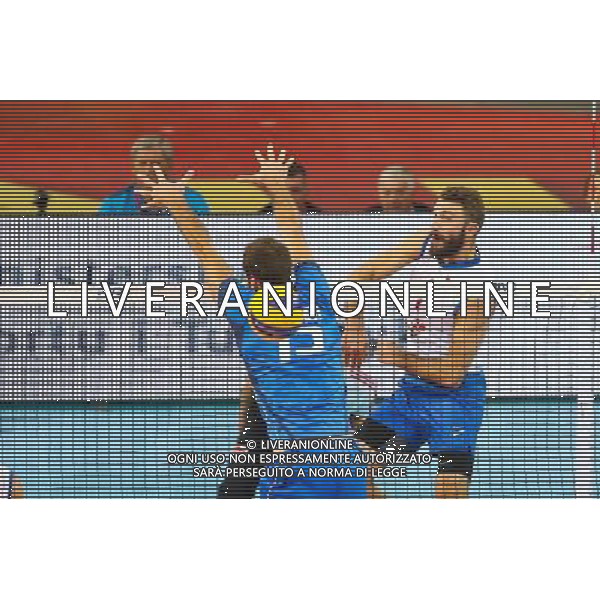 10.09.2014, Lodz , Siatkowka , Mistrzostwa Swiata 2014 , Serbia - Wlochy , FIVB Volleyball Men`s World Championship Poland 2014 , Serbia vs Italy , N Z Nikola Kovacevic (SRB) , FOT. Adam Jastrzebowski / newspix.pl --- Newspix.pl AG ALDO LIVERANI SAS ONLY ITALY *** Local Caption *** www.newspix.pl mail us: info@newspix.pl call us: 0048 022 23 22 222 --- Polish Picture Agency by Ringier Axel Springer Poland