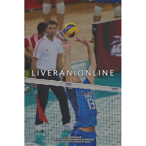 10.09.2014, Lodz , Siatkowka , Mistrzostwa Swiata 2014 , Serbia - Wlochy , FIVB Volleyball Men`s World Championship Poland 2014 , Serbia vs Italy , N Z Dragan Travica (ITA) , FOT. Adam Jastrzebowski / newspix.pl --- Newspix.pl AG ALDO LIVERANI SAS ONLY ITALY *** Local Caption *** www.newspix.pl mail us: info@newspix.pl call us: 0048 022 23 22 222 --- Polish Picture Agency by Ringier Axel Springer Poland