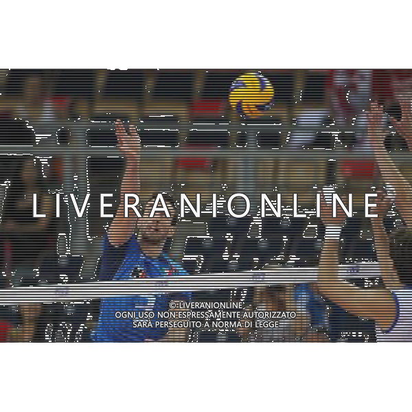 10.09.2014 LODZ , ATLAS ARENA , SIATKOWKA , SIATKA , MISTRZOSTWA SWIATA W SIATKOWCE MEZCZYZN 2014 , 2. FAZA TURNIEJU , GRUPA F ( VOLLEYBALL , FIVB MEN\'S VOLLEYBALL WORLD CHAMPIONSHIP 2014 , ROUND 2 , POLL F ) MECZ SERBIA - WLOCHY ( GAME SERBIA - ITALY ) NZ (L) SIMONE PARODI FOTO JAKUB PIASECKI / CYFRASPORT / NEWSPIX.PL --- Newspix.pl AG ALDO LIVERANI SAS ONLY ITALY *** Local Caption *** www.newspix.pl mail us: info@newspix.pl call us: 0048 022 23 22 222 --- Polish Picture Agency by Ringier Axel Springer Poland