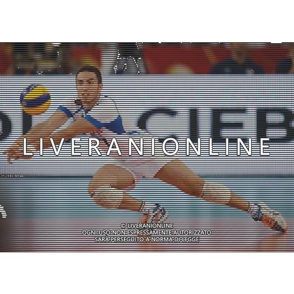 2014.09.10 LODZ FIVB VOLLEYBALL MEN\'S CHAMPIONSHIP POLAND 2014 SECOND ROUND POOL E SERBIA VS ITALY SALVATORE ROSSINI 2014.09.10 LODZ SIATKOWKA MEZCZYZN MISTRZOSTWA SWIATA POLSKA 2014 RUNDA DRUGA GRUPA E SERBIA - WLOCHY N/Z SALVATORE ROSSINI FOTO LUKASZ LASKOWSKI / PRESSFOCUS --- Newspix.pl AG ALDO LIVERANI SAS ONLY ITALY *** Local Caption *** www.newspix.pl mail us: info@newspix.pl call us: 0048 022 23 22 222 --- Polish Picture Agency by Ringier Axel Springer Poland
