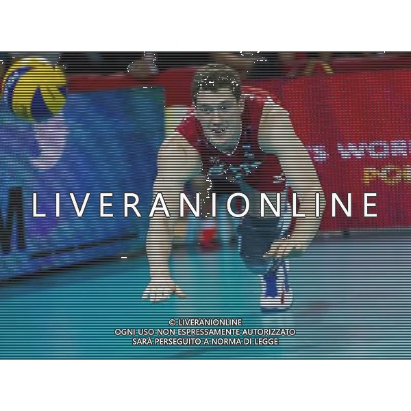 10.09.2014, Wroclaw, siatkowka, Mistrzostwa Swiata w siatkowce, Finland - Russia, FIVB Volleyball Men\'s World Championship, Finlandia - Rosja, Dmitrij Muserski (RUS) , fot. Lukasz Skwiot / Foto Olimpik / NEWSPIX.PL --- Newspix.pl AG ALDO LIVERANI SAS ONLY ITALY *** Local Caption *** www.newspix.pl mail us: info@newspix.pl call us: 0048 022 23 22 222 --- Polish Picture Agency by Ringier Axel Springer Poland