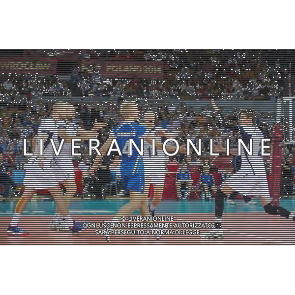 10.09.2014, Wroclaw, siatkowka, Mistrzostwa Swiata w siatkowce, Finland - Russia, FIVB Volleyball Men\'s World Championship, Finlandia - Rosja, Lauri Kermimen (FIN), Jukka Lehtonen (FIN) , fot. Lukasz Skwiot / Foto Olimpik / NEWSPIX.PL --- Newspix.pl AG ALDO LIVERANI SAS ONLY ITALY *** Local Caption *** www.newspix.pl mail us: info@newspix.pl call us: 0048 022 23 22 222 --- Polish Picture Agency by Ringier Axel Springer Poland