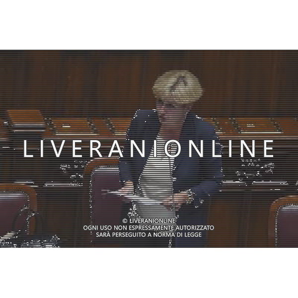 Roma - 10/09/2014 - Montecitorio - Question time - nella foto: Federica Guidi ministro sviluppo ed attivita\' produttive /Ph. Fabrizio Corradetti - Ag. Aldo Liverani sas