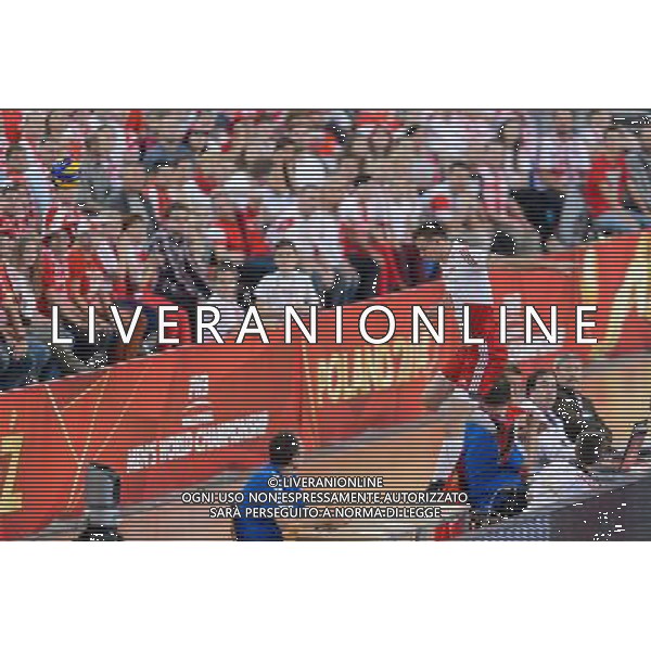 11.09.2014 - Lodz , Atlas Arena , siatkowka , Mistrzostwa Swiata 2014 , grupa E Polska (biale) - Wlochy (granatowe) , FIVB Men\'s World Championship , pool A Poland (white) - Italy (navy) N/Z Mariusz Wlazly Fot. Mariusz Palczynski / MPAimages.com / NEWSPIX.PL --- Newspix.pl AG ALDO LIVERANI SAS ONLY ITALY *** Local Caption *** www.newspix.pl mail us: info@newspix.pl call us: 0048 022 23 22 222 --- Polish Picture Agency by Ringier Axel Springer Poland