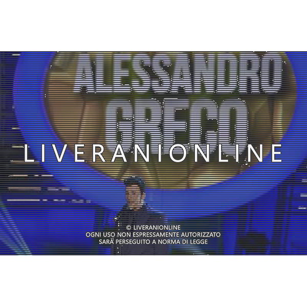 Roma - 12/09/2014 - Rai Studio Nomentano - Trasmissione TV \' Tale e Quale Show \' - nella foto: Alessandro Greco imita Marco Mengoni / Ph. Fabrizio Corradetti - Ag. Aldo Liverani sas