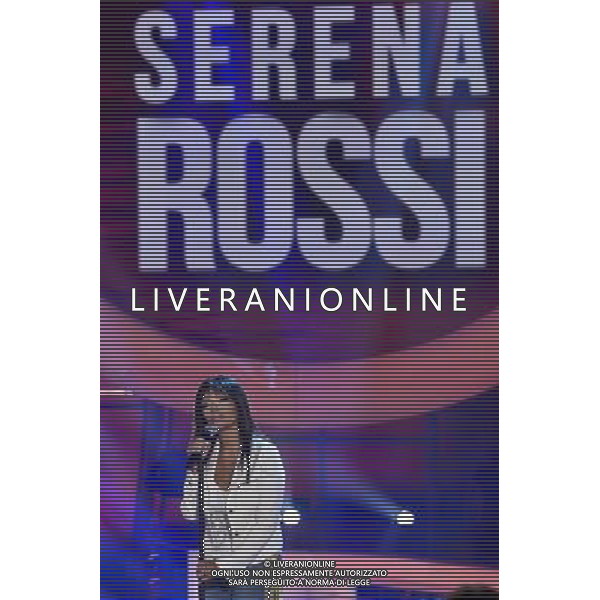 Roma - 12/09/2014 - Rai Studio Nomentano - Trasmissione TV \' Tale e Quale Show \' - nella foto: Serena Rossi imita Anna Tatangelo / Ph. Fabrizio Corradetti - Ag. Aldo Liverani sas