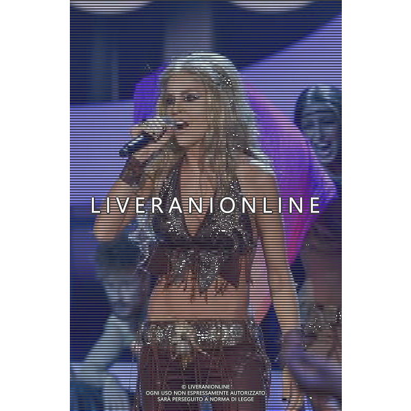 Roma - 12/09/2014 - Rai Studio Nomentano - Trasmissione TV \' Tale e Quale Show \' - nella foto: Raffaella Fico imita Shakira / Ph. Fabrizio Corradetti - Ag. Aldo Liverani sas