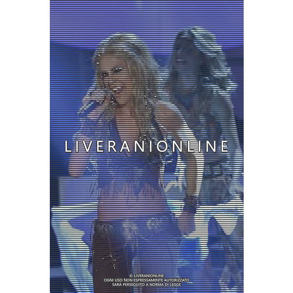 Roma - 12/09/2014 - Rai Studio Nomentano - Trasmissione TV \' Tale e Quale Show \' - nella foto: Raffaella Fico imita Shakira / Ph. Fabrizio Corradetti - Ag. Aldo Liverani sas