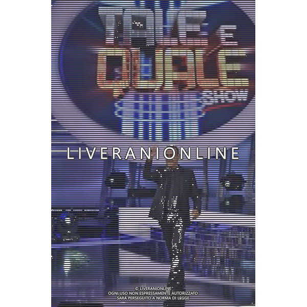 Roma - 12/09/2014 - Rai Studio Nomentano - Trasmissione TV \' Tale e Quale Show \' - nella foto: Carlo Conti / Ph. Fabrizio Corradetti - Ag. Aldo Liverani sas