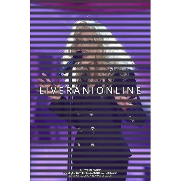 Roma - 12/09/2014 - Rai Studio Nomentano - Trasmissione TV \' Tale e Quale Show \' - nella foto: Roberta Giarrusso imita Ivana Spagna / Ph. Fabrizio Corradetti - Ag. Aldo Liverani sas