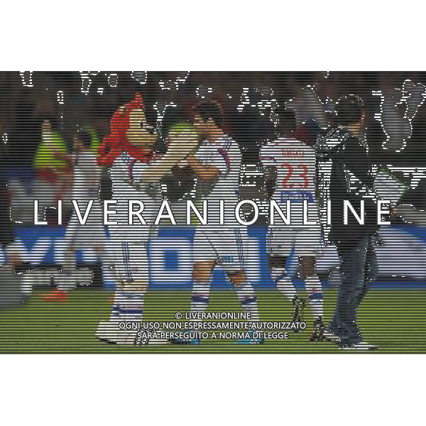 Yoann GOURCUFF - 12.09.2014 - Lyon / Monaco - 5eme journee de Ligue 1 Photo : Jean Paul Thomas / Icon Sport AG ALDO LIVERANI SAS ONLY ITALY