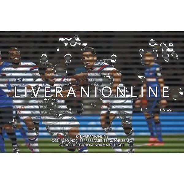 Joie Nabil FEKIR / Corentin TOLISSO - 12.09.2014 - Lyon / Monaco - 5eme journee de Ligue 1 Photo : Jean Paul Thomas / Icon Sport AG ALDO LIVERANI SAS ONLY ITALY