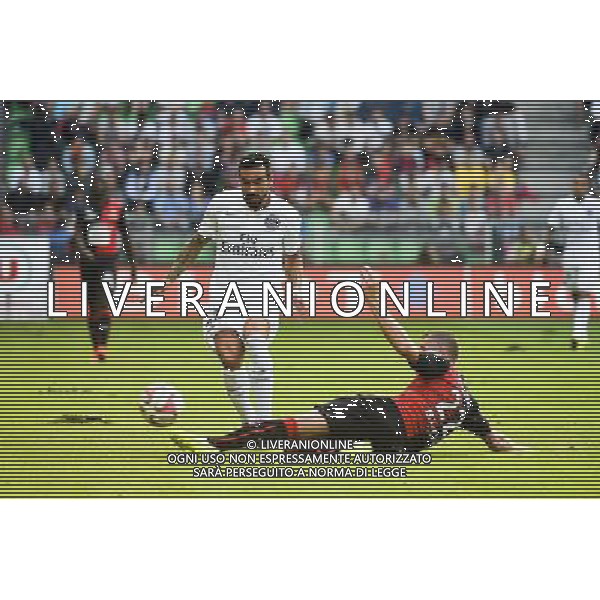 Ezequiel LAVEZZI - 13.09.2014 - Rennes / Paris Saint Germain - 5eme journee de Ligue 1 Photo : Fred Porcu / Icon Sport AG ALDO LIVERANI SAS ONLY ITALY
