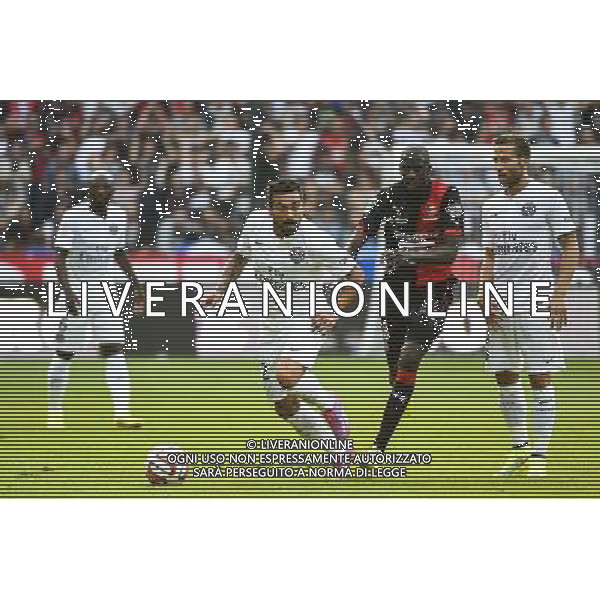 Ezequiel LAVEZZI - 13.09.2014 - Rennes / Paris Saint Germain - 5eme journee de Ligue 1 Photo : Fred Porcu / Icon Sport AG ALDO LIVERANI SAS ONLY ITALY
