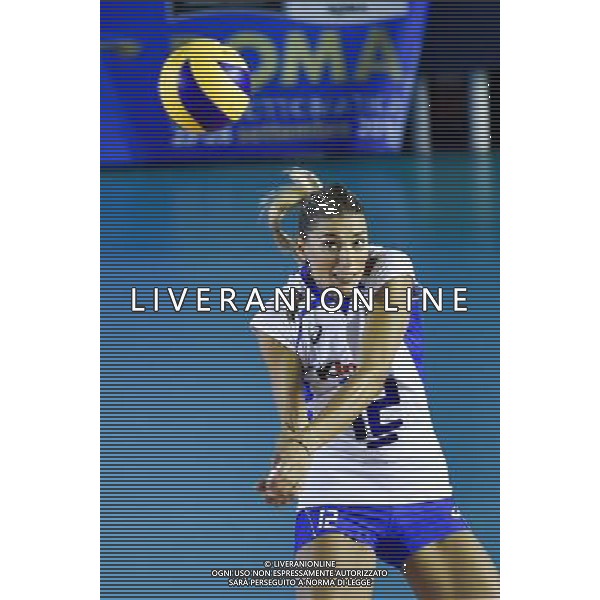 Roma - 13/09/2014 - PalaTiziano - Amichevole Volley femminile - Italia vs Turchia - nella foto: Francesca Piccinini / Ph. Fabrizio Corradetti - Ag. Aldo Liverani Sas
