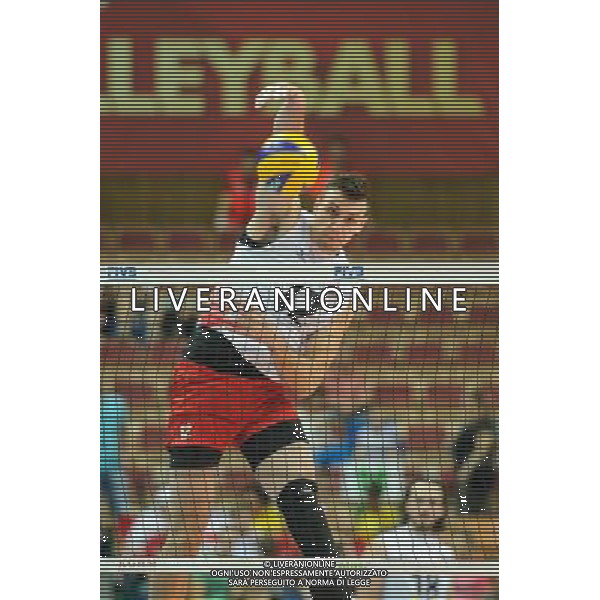 13.09.2014 - Katowice , Spodek , siatkowka , Mistrzostwa Swiata 2014 , grupa F Brazylia (niebieskie) - Kanada (biale) , FIVB Men\'s World Championship , pool F Brazil (blue) - Canada (white) N/Z Gavin Schmitt Fot. Karol Bartnik / MPAimages.com / NEWSPIX.PL --- Newspix.pl AG ALDO LIVERANI SAS ONLY ITALY *** Local Caption *** www.newspix.pl mail us: info@newspix.pl call us: 0048 022 23 22 222 --- Polish Picture Agency by Ringier Axel Springer Poland