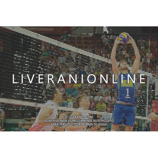 13.09.2014 - Katowice , Spodek , siatkowka , Mistrzostwa Swiata 2014 , grupa F Brazylia (niebieskie) - Kanada (biale) , FIVB Men\'s World Championship , pool F Brazil (blue) - Canada (white) N/Z Justin Duff , John Gordon Perrin , Bruno Mossa Rezende Fot. Karol Bartnik / MPAimages.com / NEWSPIX.PL --- Newspix.pl AG ALDO LIVERANI SAS ONLY ITALY *** Local Caption *** www.newspix.pl mail us: info@newspix.pl call us: 0048 022 23 22 222 --- Polish Picture Agency by Ringier Axel Springer Poland