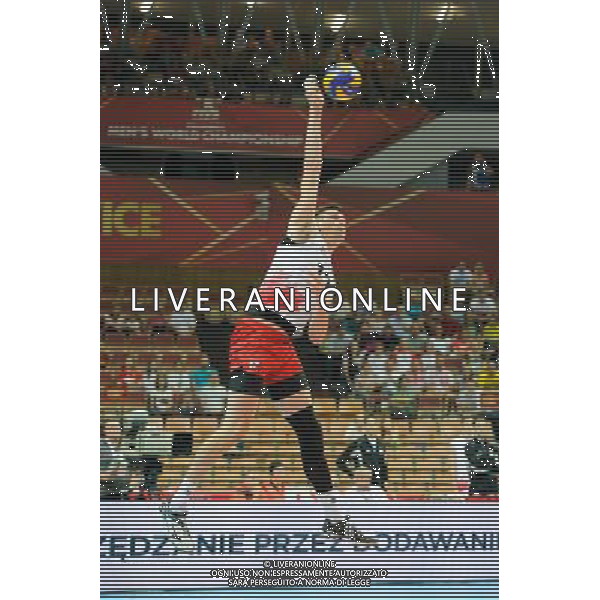 13.09.2014 - Katowice , Spodek , siatkowka , Mistrzostwa Swiata 2014 , grupa F Brazylia (niebieskie) - Kanada (biale) , FIVB Men\'s World Championship , pool F Brazil (blue) - Canada (white) N/Z Gavin Schmitt Fot. Karol Bartnik / MPAimages.com / NEWSPIX.PL --- Newspix.pl AG ALDO LIVERANI SAS ONLY ITALY *** Local Caption *** www.newspix.pl mail us: info@newspix.pl call us: 0048 022 23 22 222 --- Polish Picture Agency by Ringier Axel Springer Poland