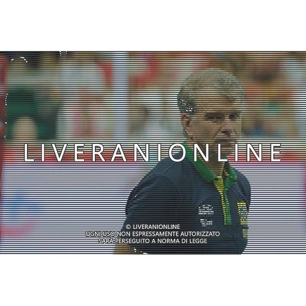 13.09.2014 - Katowice , Spodek , siatkowka , Mistrzostwa Swiata 2014 , grupa F Brazylia (niebieskie) - Kanada (biale) , FIVB Men\'s World Championship , pool F Brazil (blue) - Canada (white) N/Z Bernardo Rezende Fot. Karol Bartnik / MPAimages.com / NEWSPIX.PL --- Newspix.pl AG ALDO LIVERANI SAS ONLY ITALY *** Local Caption *** www.newspix.pl mail us: info@newspix.pl call us: 0048 022 23 22 222 --- Polish Picture Agency by Ringier Axel Springer Poland