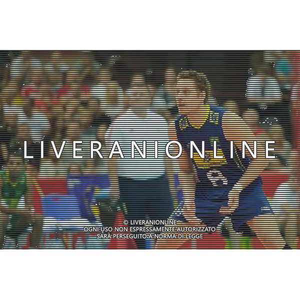 13.09.2014 - Katowice , Spodek , siatkowka , Mistrzostwa Swiata 2014 , grupa F Brazylia (niebieskie) - Kanada (biale) , FIVB Men\'s World Championship , pool F Brazil (blue) - Canada (white) N/Z Murilo Endres Fot. Karol Bartnik / MPAimages.com / NEWSPIX.PL --- Newspix.pl AG ALDO LIVERANI SAS ONLY ITALY *** Local Caption *** www.newspix.pl mail us: info@newspix.pl call us: 0048 022 23 22 222 --- Polish Picture Agency by Ringier Axel Springer Poland