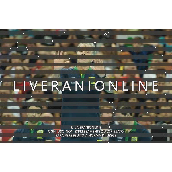 13.09.2014 - Katowice , Spodek , siatkowka , Mistrzostwa Swiata 2014 , grupa F Brazylia (niebieskie) - Kanada (biale) , FIVB Men\'s World Championship , pool F Brazil (blue) - Canada (white) N/Z Bernardo Rezende Fot. Karol Bartnik / MPAimages.com / NEWSPIX.PL --- Newspix.pl AG ALDO LIVERANI SAS ONLY ITALY *** Local Caption *** www.newspix.pl mail us: info@newspix.pl call us: 0048 022 23 22 222 --- Polish Picture Agency by Ringier Axel Springer Poland