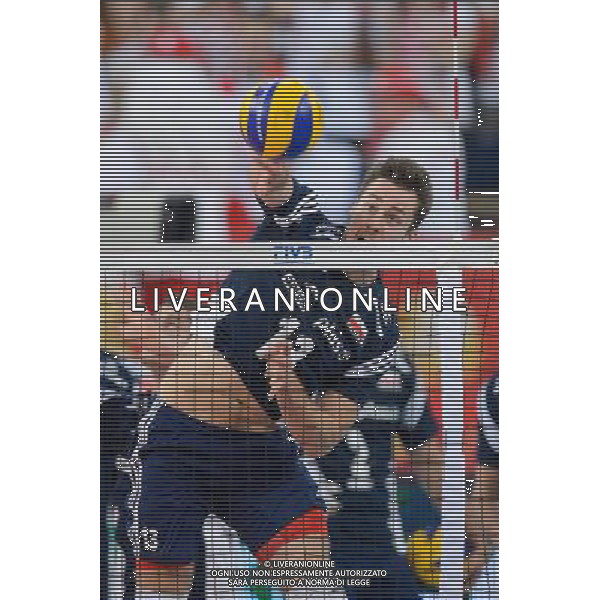 13.09.2014 - Lodz , Atlas Arena , siatkowka , Mistrzostwa Swiata 2014 , grupa E Polska (granatowe) - Iran (czerwone) , FIVB Men\'s World Championship , pool E Poland (navy) - Iran (red) N/Z Michal Kubiak Fot. Mariusz Palczynski / MPAimages.com / NEWSPIX.PL --- Newspix.pl AG ALDO LIVERANI SAS ONLY ITALY *** Local Caption *** www.newspix.pl mail us: info@newspix.pl call us: 0048 022 23 22 222 --- Polish Picture Agency by Ringier Axel Springer Poland
