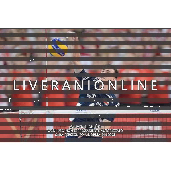 13.09.2014 - Lodz , Atlas Arena , siatkowka , Mistrzostwa Swiata 2014 , grupa E Polska (granatowe) - Iran (czerwone) , FIVB Men\'s World Championship , pool E Poland (navy) - Iran (red) N/Z Mariusz Wlazly Fot. Mariusz Palczynski / MPAimages.com / NEWSPIX.PL --- Newspix.pl AG ALDO LIVERANI SAS ONLY ITALY *** Local Caption *** www.newspix.pl mail us: info@newspix.pl call us: 0048 022 23 22 222 --- Polish Picture Agency by Ringier Axel Springer Poland