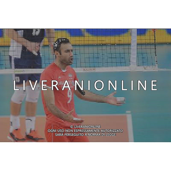 13.09.2014 - Lodz , Atlas Arena , siatkowka , Mistrzostwa Swiata 2014 , grupa E Polska (granatowe) - Iran (czerwone) , FIVB Men\'s World Championship , pool E Poland (navy) - Iran (red) N/Z Adel Gholami Fot. Mariusz Palczynski / MPAimages.com / NEWSPIX.PL --- Newspix.pl AG ALDO LIVERANI SAS ONLY ITALY *** Local Caption *** www.newspix.pl mail us: info@newspix.pl call us: 0048 022 23 22 222 --- Polish Picture Agency by Ringier Axel Springer Poland