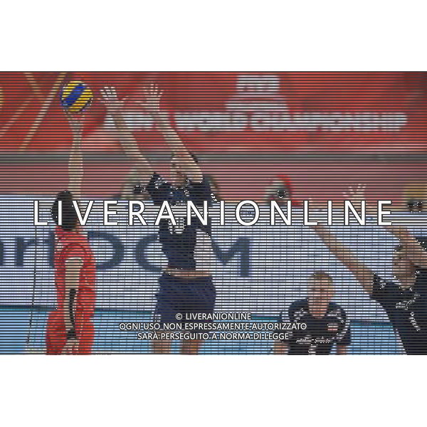 13.09.2014 - Lodz , Atlas Arena , siatkowka , Mistrzostwa Swiata 2014 , grupa E Polska (granatowe) - Iran (czerwone) , FIVB Men\'s World Championship , pool E Poland (navy) - Iran (red) N/Z Farhad Ghaemi , Mariusz Wlazly , Piotr Nowakowski Fot. Mariusz Palczynski / MPAimages.com / NEWSPIX.PL --- Newspix.pl AG ALDO LIVERANI SAS ONLY ITALY *** Local Caption *** www.newspix.pl mail us: info@newspix.pl call us: 0048 022 23 22 222 --- Polish Picture Agency by Ringier Axel Springer Poland