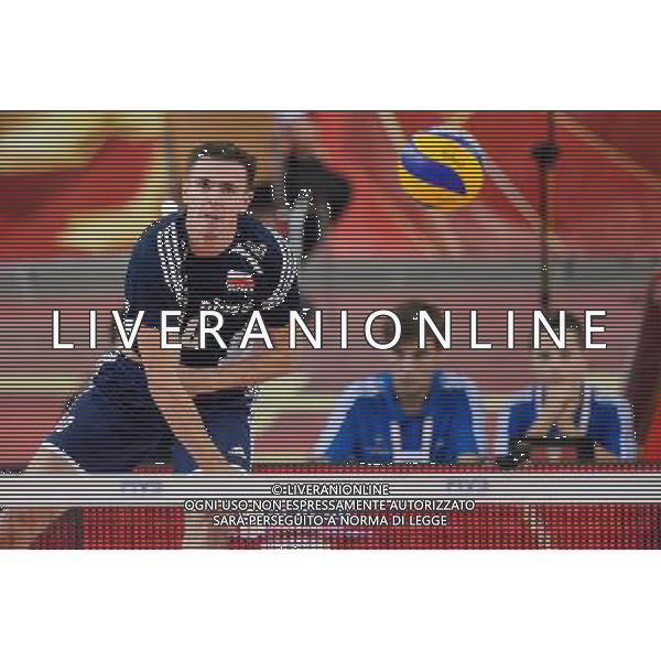 13.09.2014 - Lodz , Atlas Arena , siatkowka , Mistrzostwa Swiata 2014 , grupa E Polska (granatowe) - Iran (czerwone) , FIVB Men\'s World Championship , pool E Poland (navy) - Iran (red) N/Z Mariusz Wlazly Fot. Mariusz Palczynski / MPAimages.com / NEWSPIX.PL --- Newspix.pl AG ALDO LIVERANI SAS ONLY ITALY *** Local Caption *** www.newspix.pl mail us: info@newspix.pl call us: 0048 022 23 22 222 --- Polish Picture Agency by Ringier Axel Springer Poland