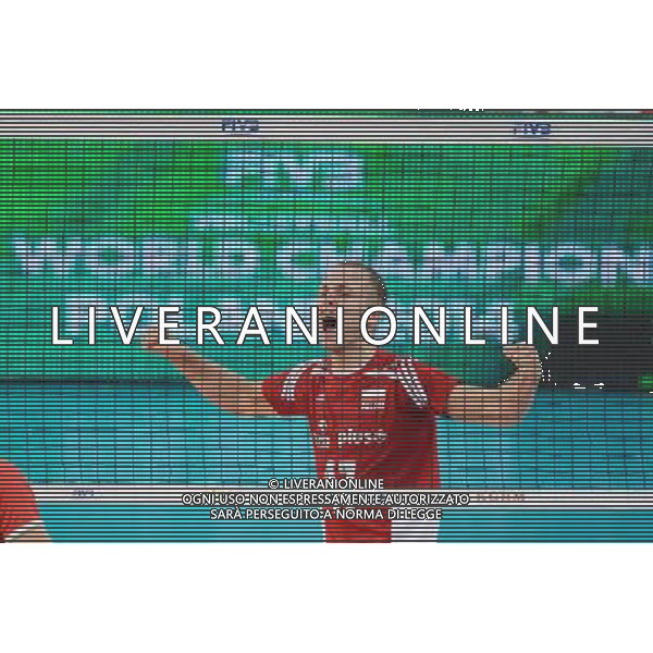 13.09.2014 - Lodz , Atlas Arena , siatkowka , Mistrzostwa Swiata 2014 , grupa E Polska (granatowe) - Iran (czerwone) , FIVB Men\'s World Championship , pool E Poland (navy) - Iran (red) N/Z Pawel Zatorski Fot. Mariusz Palczynski / MPAimages.com / NEWSPIX.PL --- Newspix.pl AG ALDO LIVERANI SAS ONLY ITALY *** Local Caption *** www.newspix.pl mail us: info@newspix.pl call us: 0048 022 23 22 222 --- Polish Picture Agency by Ringier Axel Springer Poland