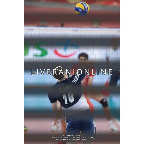 13.09.2014 - Lodz , Atlas Arena , siatkowka , Mistrzostwa Swiata 2014 , grupa E Polska (granatowe) - Iran (czerwone) , FIVB Men\'s World Championship , pool E Poland (navy) - Iran (red) N/Z Mariusz Wlazly Fot. Mariusz Palczynski / MPAimages.com / NEWSPIX.PL --- Newspix.pl AG ALDO LIVERANI SAS ONLY ITALY *** Local Caption *** www.newspix.pl mail us: info@newspix.pl call us: 0048 022 23 22 222 --- Polish Picture Agency by Ringier Axel Springer Poland