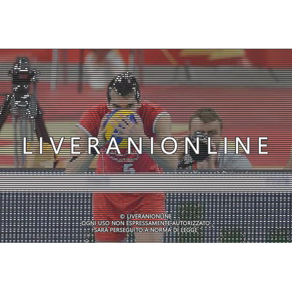 13.09.2014 - Lodz , Atlas Arena , siatkowka , Mistrzostwa Swiata 2014 , grupa E Polska (granatowe) - Iran (czerwone) , FIVB Men\'s World Championship , pool E Poland (navy) - Iran (red) N/Z Farhad Ghaemi Fot. Mariusz Palczynski / MPAimages.com / NEWSPIX.PL --- Newspix.pl AG ALDO LIVERANI SAS ONLY ITALY *** Local Caption *** www.newspix.pl mail us: info@newspix.pl call us: 0048 022 23 22 222 --- Polish Picture Agency by Ringier Axel Springer Poland