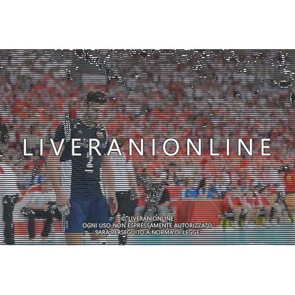 13.09.2014 - Lodz , Atlas Arena , siatkowka , Mistrzostwa Swiata 2014 , grupa E Polska (granatowe) - Iran (czerwone) , FIVB Men\'s World Championship , pool E Poland (navy) - Iran (red) N/Z Michal Winiarski Fot. Mariusz Palczynski / MPAimages.com / NEWSPIX.PL --- Newspix.pl AG ALDO LIVERANI SAS ONLY ITALY *** Local Caption *** www.newspix.pl mail us: info@newspix.pl call us: 0048 022 23 22 222 --- Polish Picture Agency by Ringier Axel Springer Poland