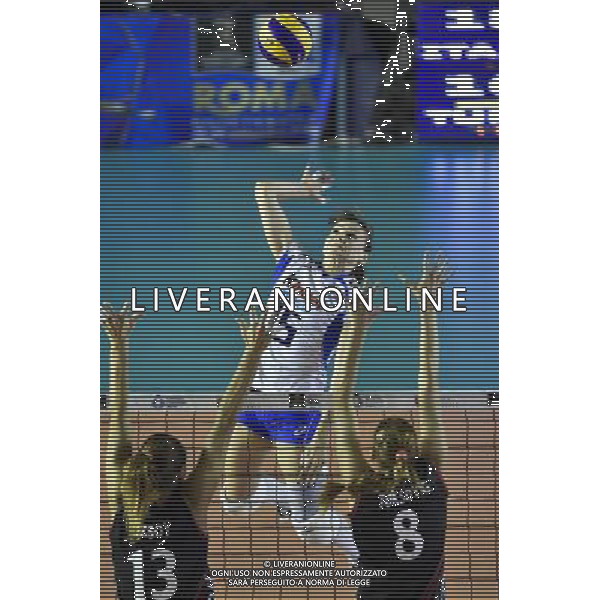 Roma - 13/09/2014 - PalaTiziano - Amichevole Volley femminile - Italia vs Turchia - nella foto: Antonella Del Core / Ph. Fabrizio Corradetti - Ag. Aldo Liverani Sas