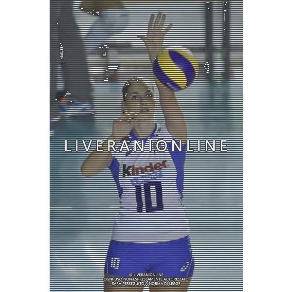 Roma - 13/09/2014 - PalaTiziano - Amichevole Volley femminile - Italia vs Turchia - nella foto: Francesca Ferretti / Ph. Fabrizio Corradetti - Ag. Aldo Liverani Sas