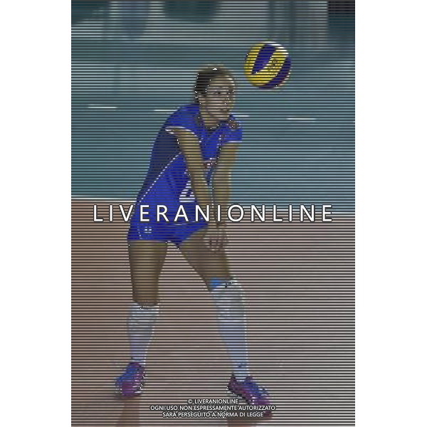 Roma - 13/09/2014 - PalaTiziano - Amichevole Volley femminile - Italia vs Turchia - nella foto: Monica De Gennaro / Ph. Fabrizio Corradetti - Ag. Aldo Liverani Sas