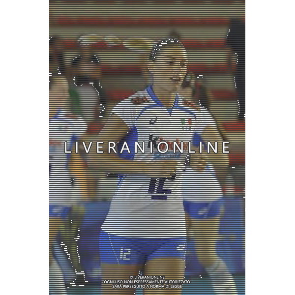 Roma - 13/09/2014 - PalaTiziano - Amichevole Volley femminile - Italia vs Turchia - nella foto: Francesca Piccinini / Ph. Fabrizio Corradetti - Ag. Aldo Liverani Sas