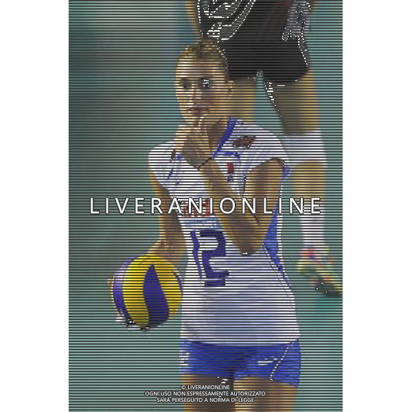 Roma - 13/09/2014 - PalaTiziano - Amichevole Volley femminile - Italia vs Turchia - nella foto: Francesca Piccinini / Ph. Fabrizio Corradetti - Ag. Aldo Liverani Sas