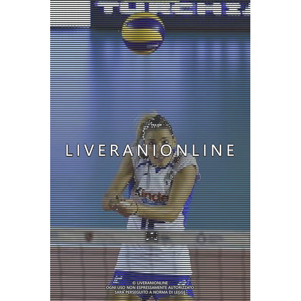 Roma - 13/09/2014 - PalaTiziano - Amichevole Volley femminile - Italia vs Turchia - nella foto: Francesca Piccinini / Ph. Fabrizio Corradetti - Ag. Aldo Liverani Sas