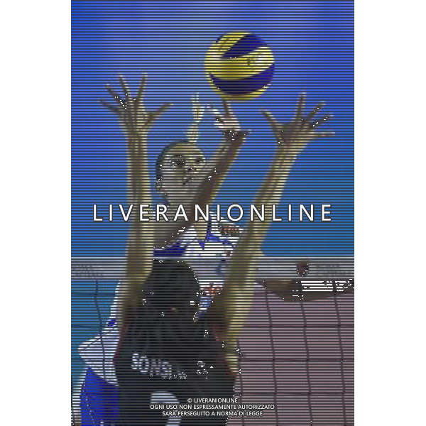 Roma - 13/09/2014 - PalaTiziano - Amichevole Volley femminile - Italia vs Turchia - nella foto: Francesca Piccinini / Ph. Fabrizio Corradetti - Ag. Aldo Liverani Sas