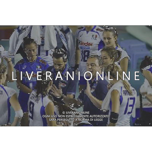 Roma - 13/09/2014 - PalaTiziano - Amichevole Volley femminile - Italia vs Turchia - nella foto: MArco Bonitta durante un time out / Ph. Fabrizio Corradetti - Ag. Aldo Liverani Sas