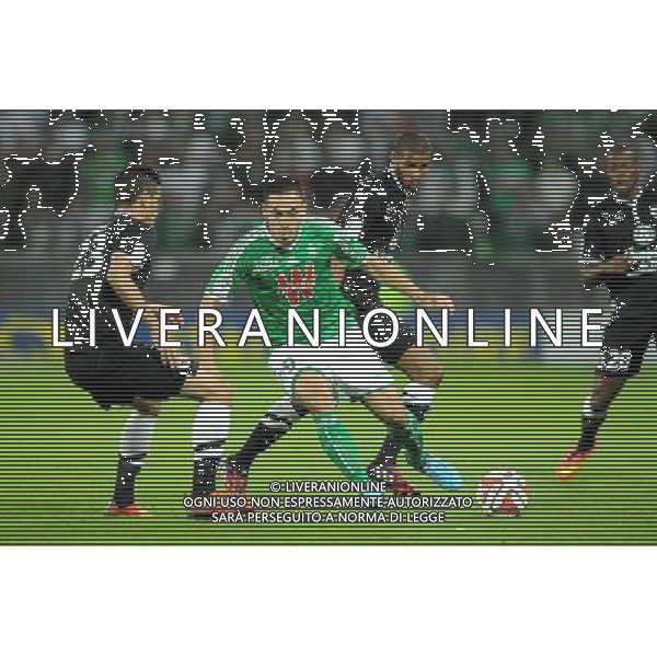 Mevlut ERDING - 13.09.2014 - Soint Etienne / Caen - 5eme journee de Ligue 1 Photo : Jean Paul Thomas / Icon Sport AG ALDO LIVERANI SAS ONLY ITALY