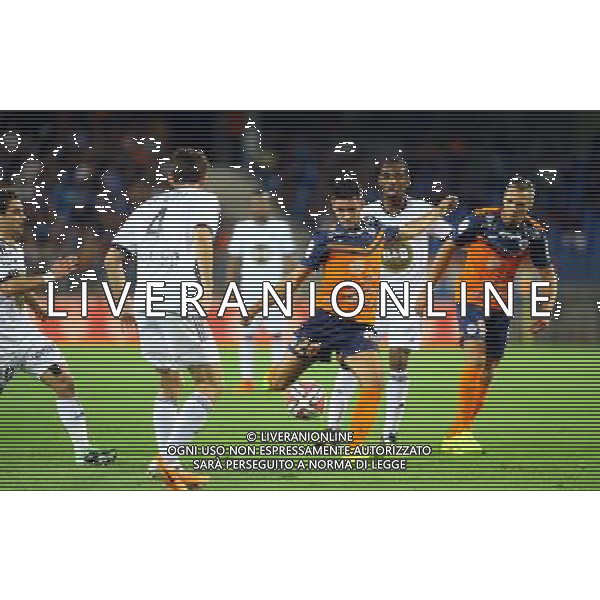 Morgan SANSON - 13.09.2014 - Montpellier / Lorient - 5eme journee de Ligue 1 Photo : Nicolas Guyonnet / Icon Sport ag aldo liverani sas only italy