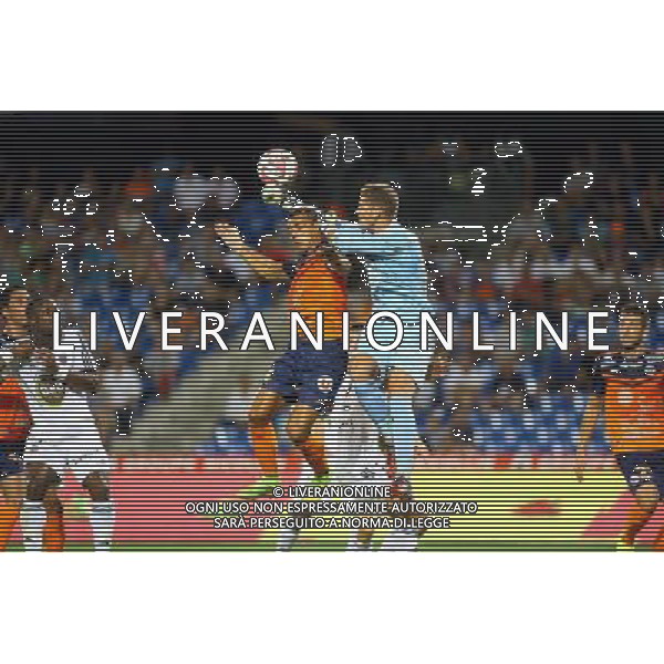 Vitorino HITLON / Benjamin LECOMTE - 13.09.2014 - Montpellier / Lorient - 5eme journee de Ligue 1 Photo : Nicolas Guyonnet / Icon Sport ag aldo liverani sas only italy