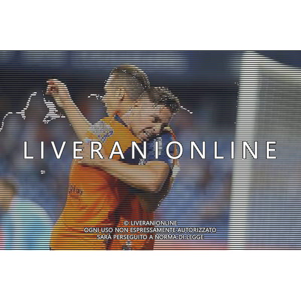 Joie Kevin BERIGAUD / Anthony MOUNIER - 13.09.2014 - Montpellier / Lorient - 5eme journee de Ligue 1 Photo : Nicolas Guyonnet / Icon Sport ag aldo liverani sas only italy