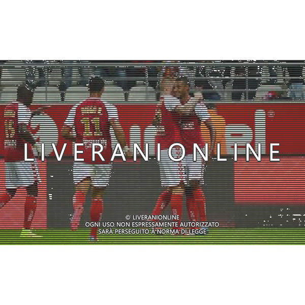 Joie David NGOG - 13.09.2014 - Reims / Toulouse - 5eme journee de Ligue 1 Photo : Dave Winter / Icon Sport ag aldo liverani sas onlyitaly