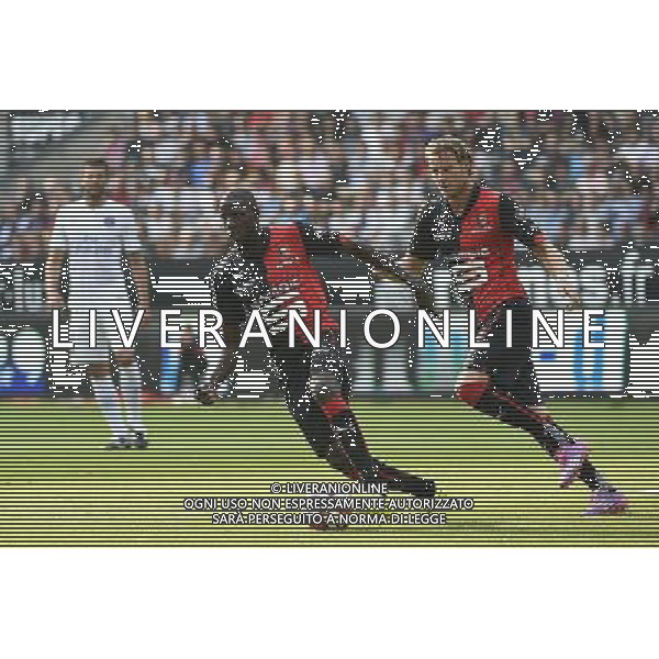Abdoulaye DOUCOURE / Ola TOIVONEN - 13.09.2014 - Rennes / Paris Saint Germain - 5eme journee de Ligue 1 Photo : Fred Porcu / Icon Sport AG ALDO LIVERANI SAS ONLY ITALY